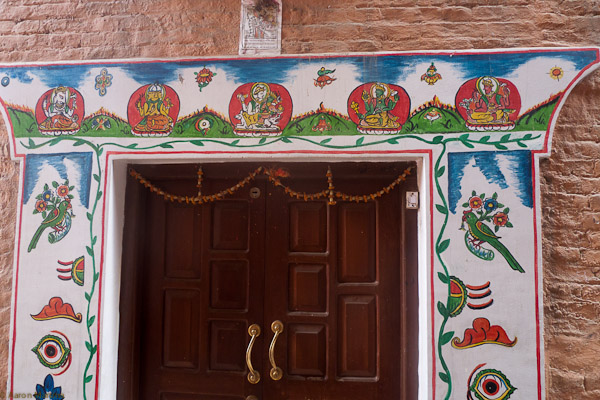 Very ornate door