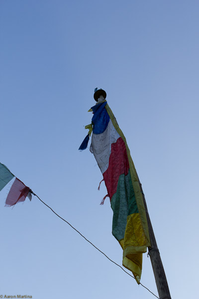 buddhist prayer flag