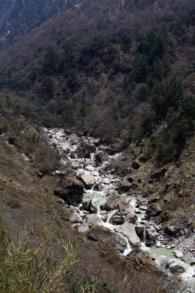 Modi Khola river