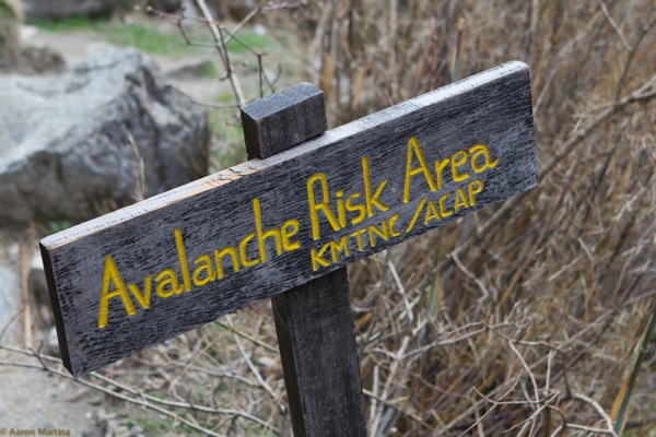 Avalanche Risk Area