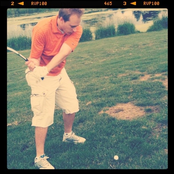 Jeremy Golfing