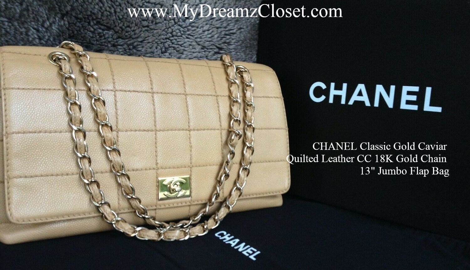 Chanel Limited Edition All Gold CC Flap Bag – Pre Porter