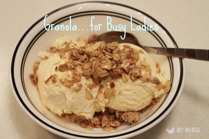 granola for busy ladies 1