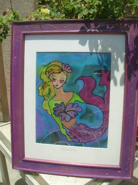 Azalea Mermaid by Kathy Crabbe