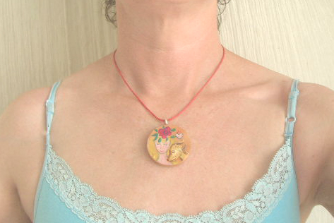 Best Friends Necklace by Kathy Crabbe