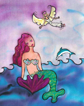 Mermaids Angel by Kathy Crabbe