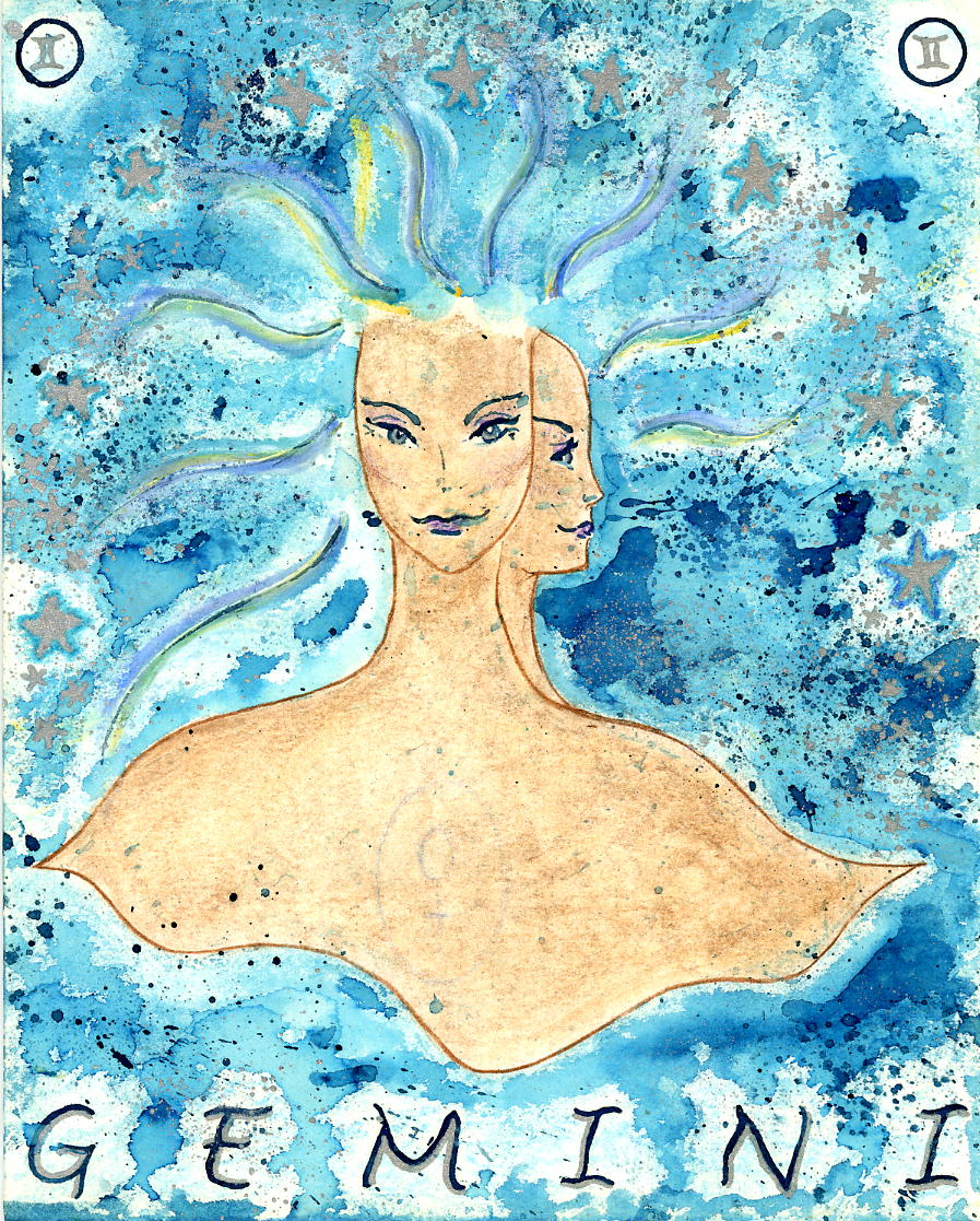 Gemini Goddess by Kathy Crabbe
