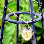 Queen Anne's Lace Silver Sweetheart Bracelet