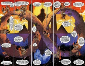 illustration from Promethea by Alan Moore