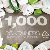 1000 Containers,1 sheet of 100 percent