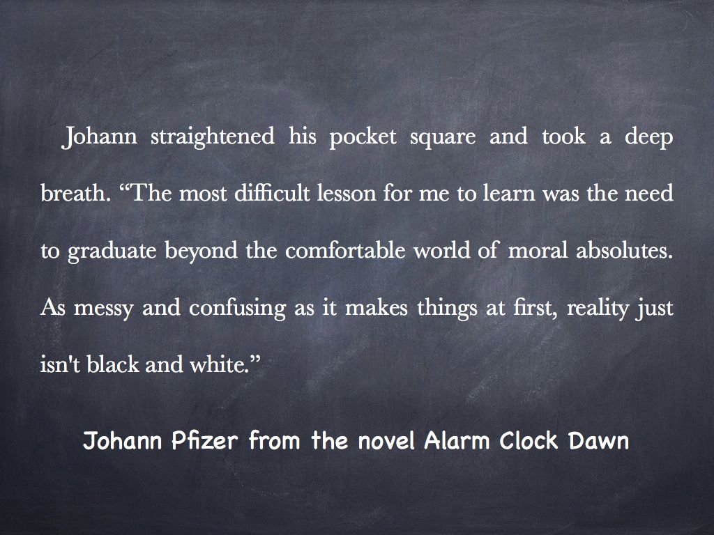 Excerpt From the Novel Alarm Clock Dawn