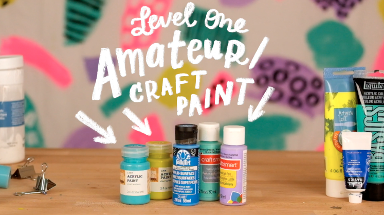 Acrylic paints for beginners