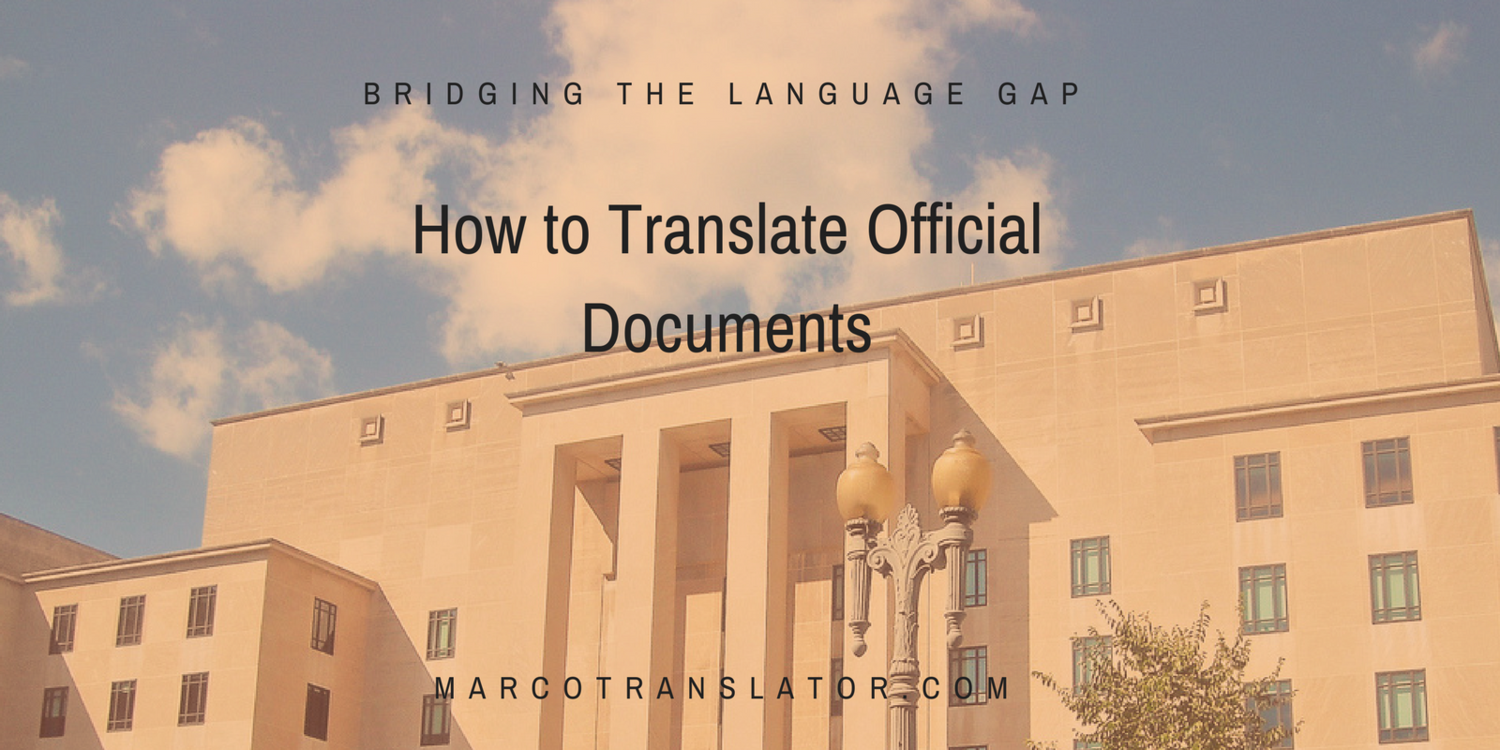How to Translate Official Documents — Marco Díaz Translations With Birth Certificate Translation Template English To Spanish