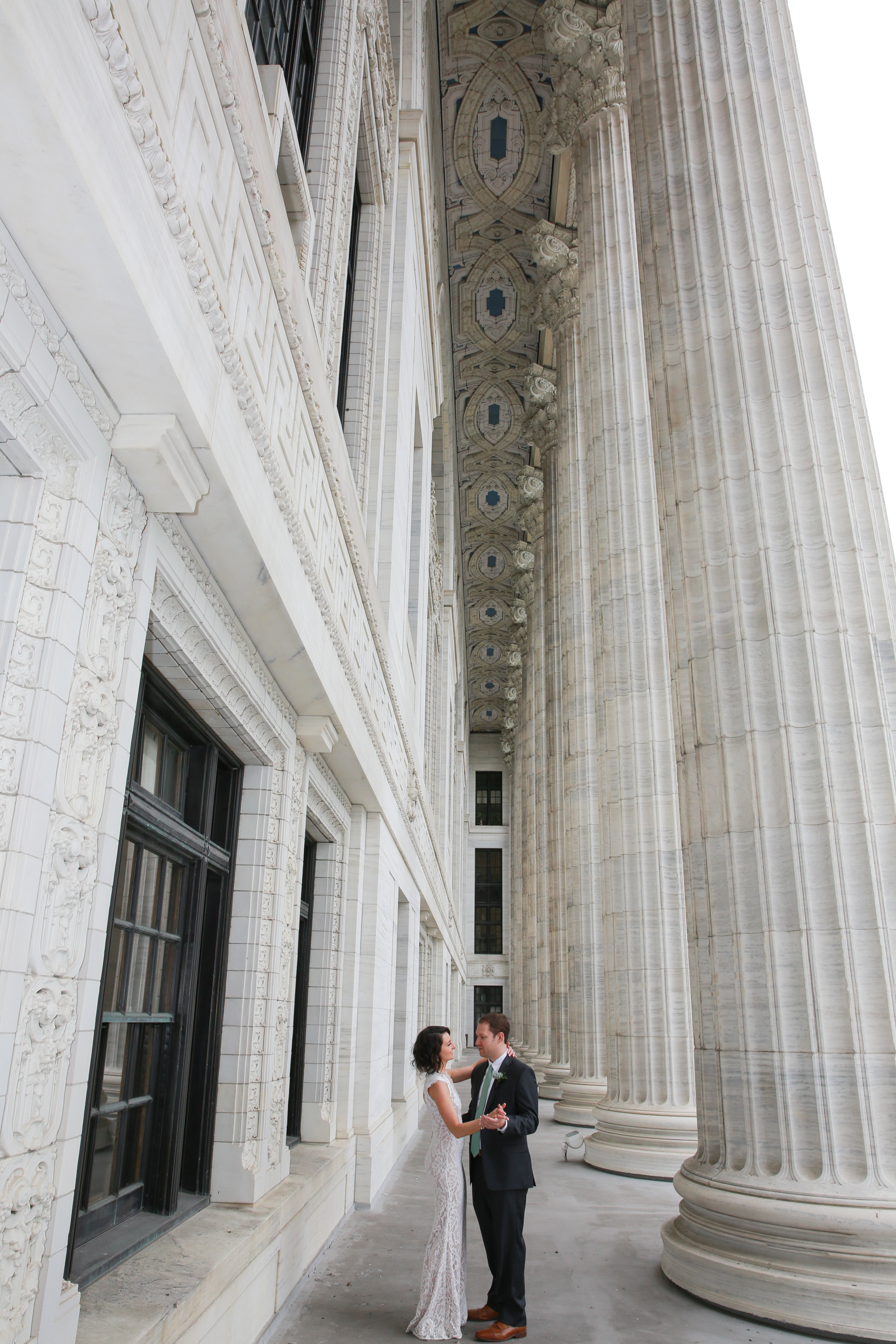 Wedding Couple in Albany NY by Aperture Photography