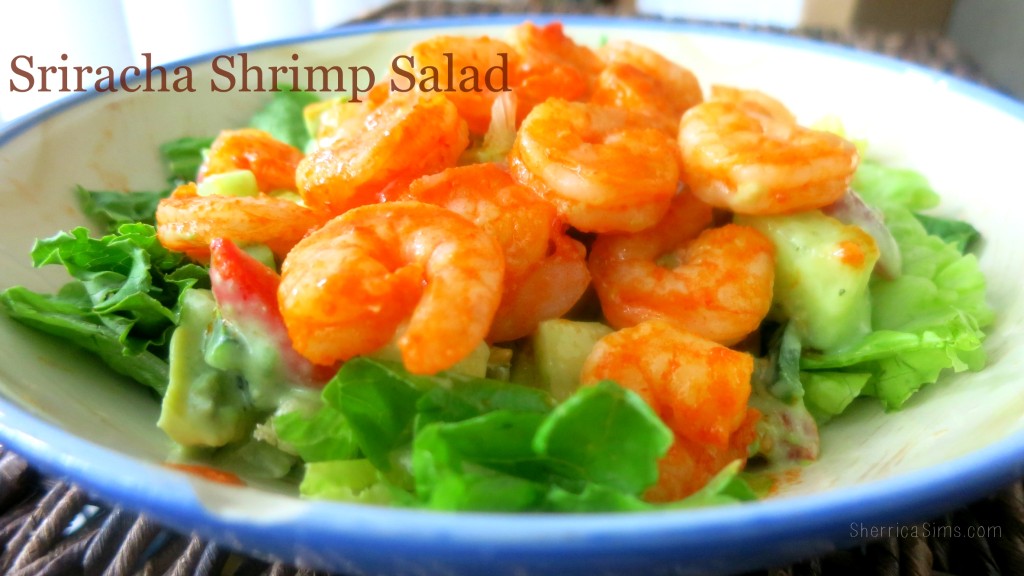 Sriracha Shrimp Salad