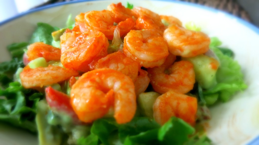 Sriracha Shrimp Salad
