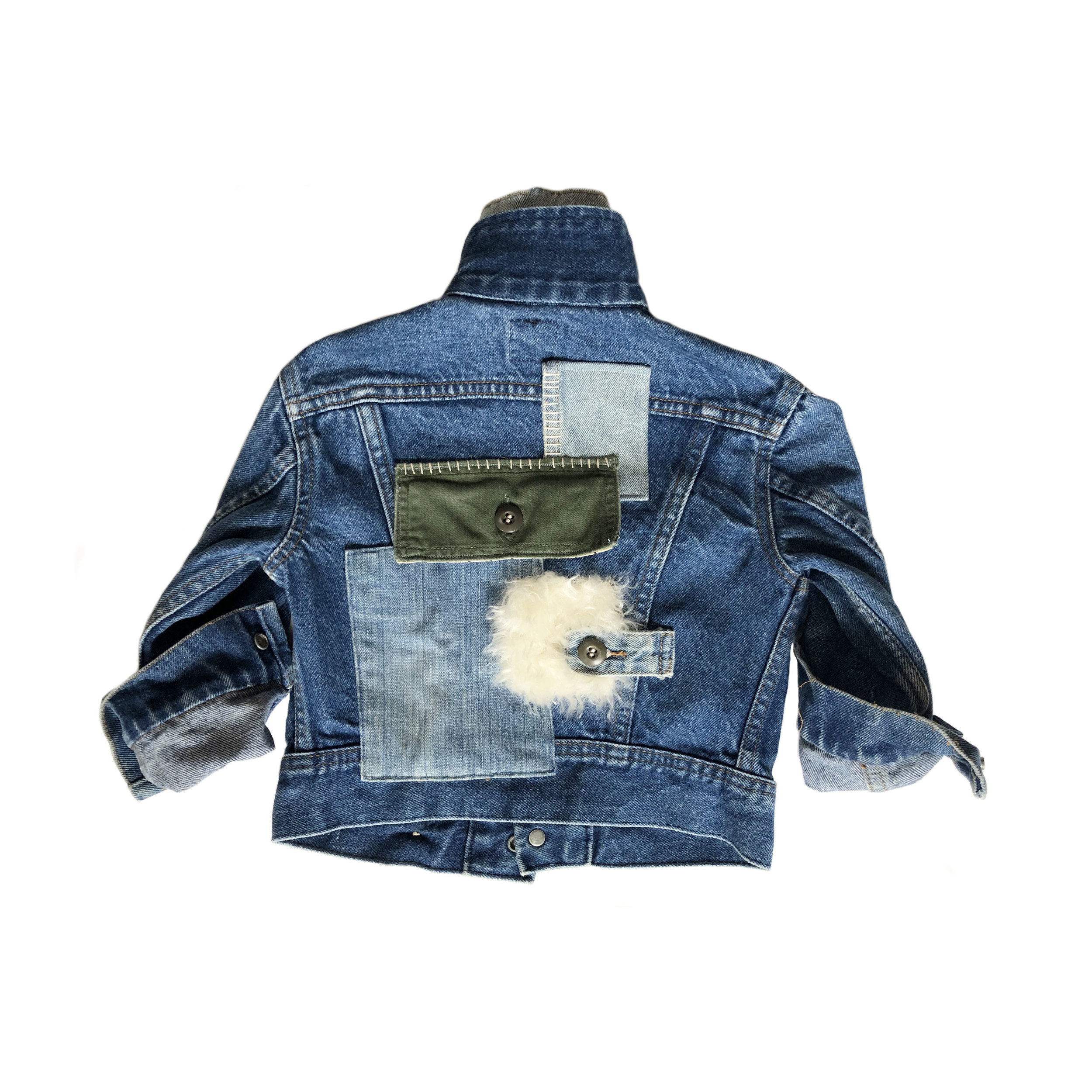 CUSTOM vintage Levis/Lee jean jacket 