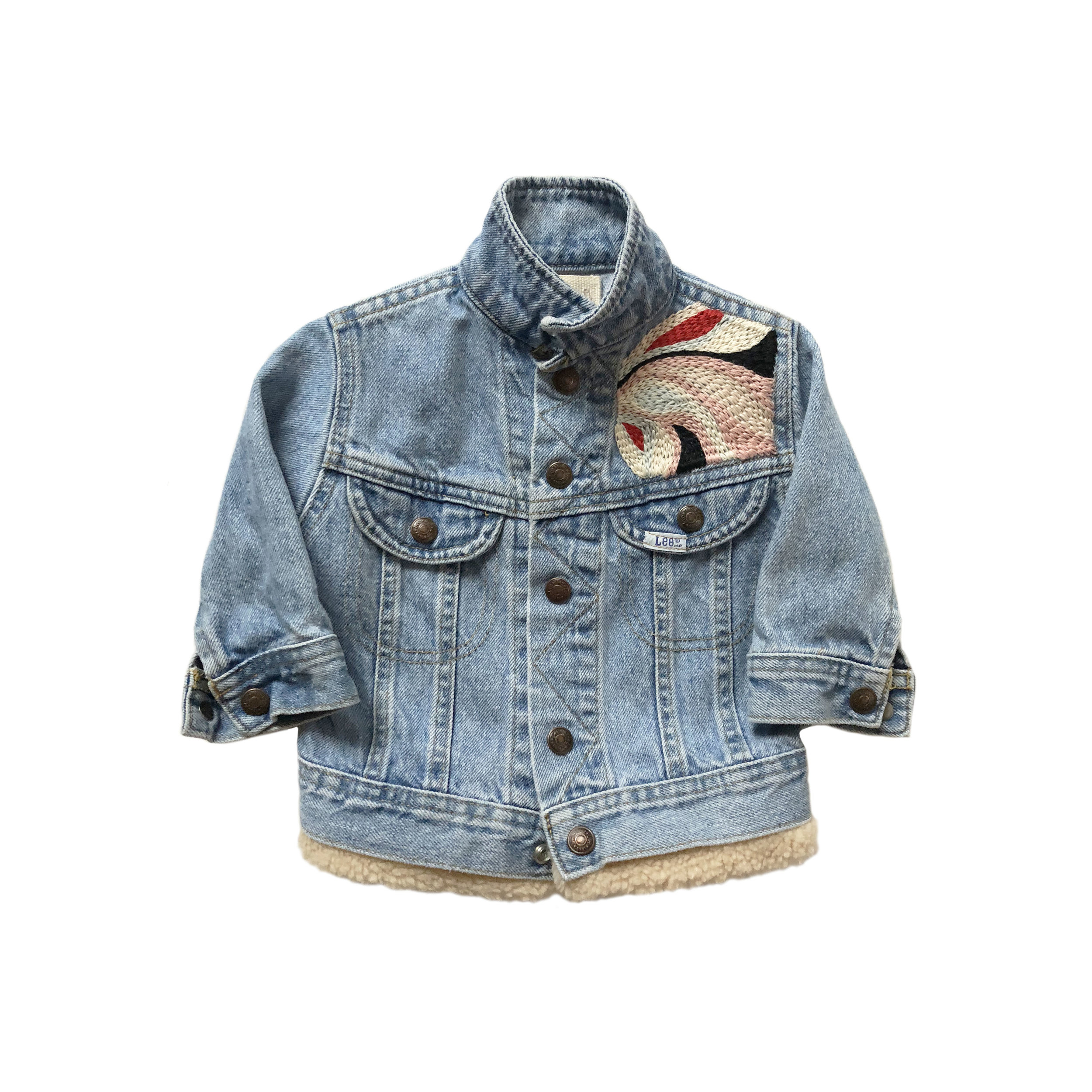 levi's embroidered jean jacket