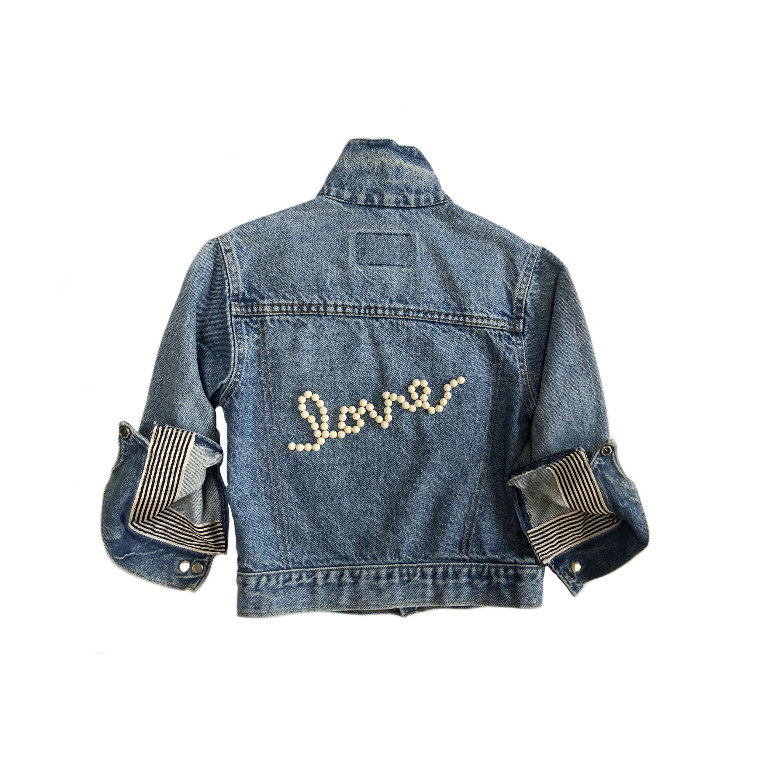 custom levis jean jacket