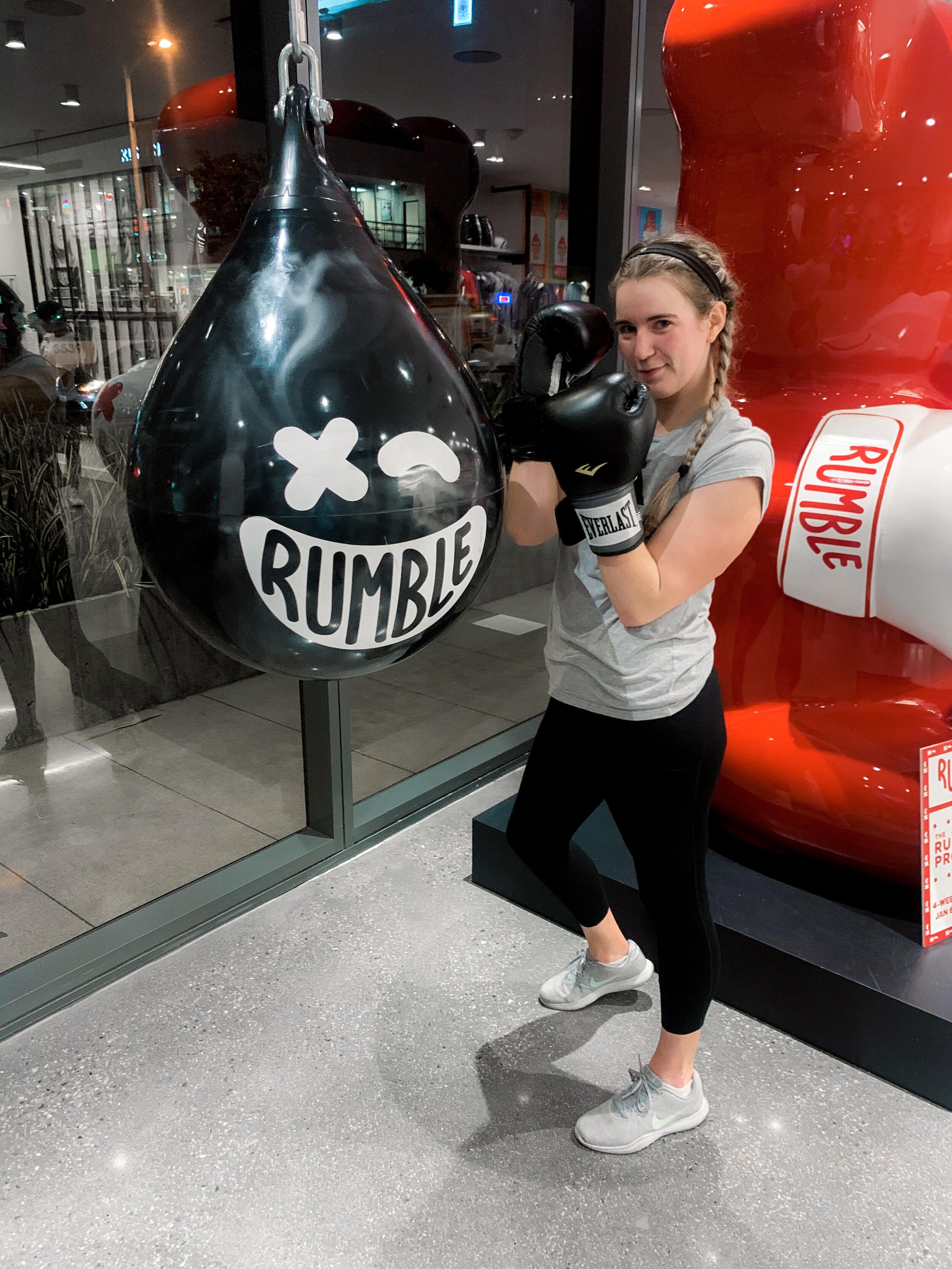 Rumble Boxing What to Expect — Carolyn Burt