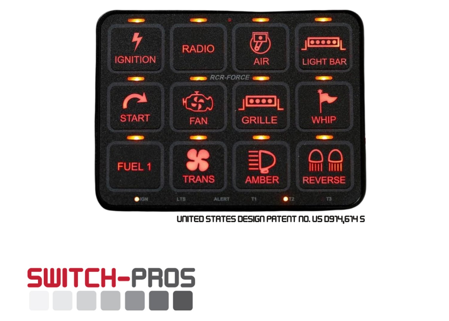 SWITCH-PROS RCR-FORCE 12 12 SWITCH SYSTEM — OFFROAD EVIL MANUFACTURING