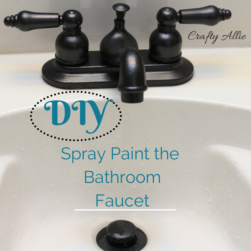 bathroom faucet spray painting