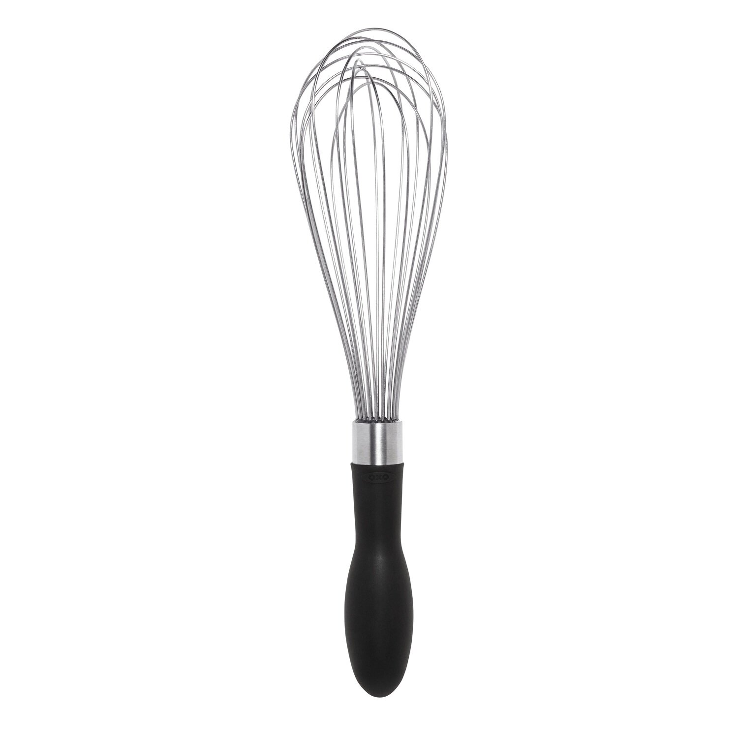 OXO Good Grips 10 1/8 Flat Whip / Whisk with Rubber Handle 74391