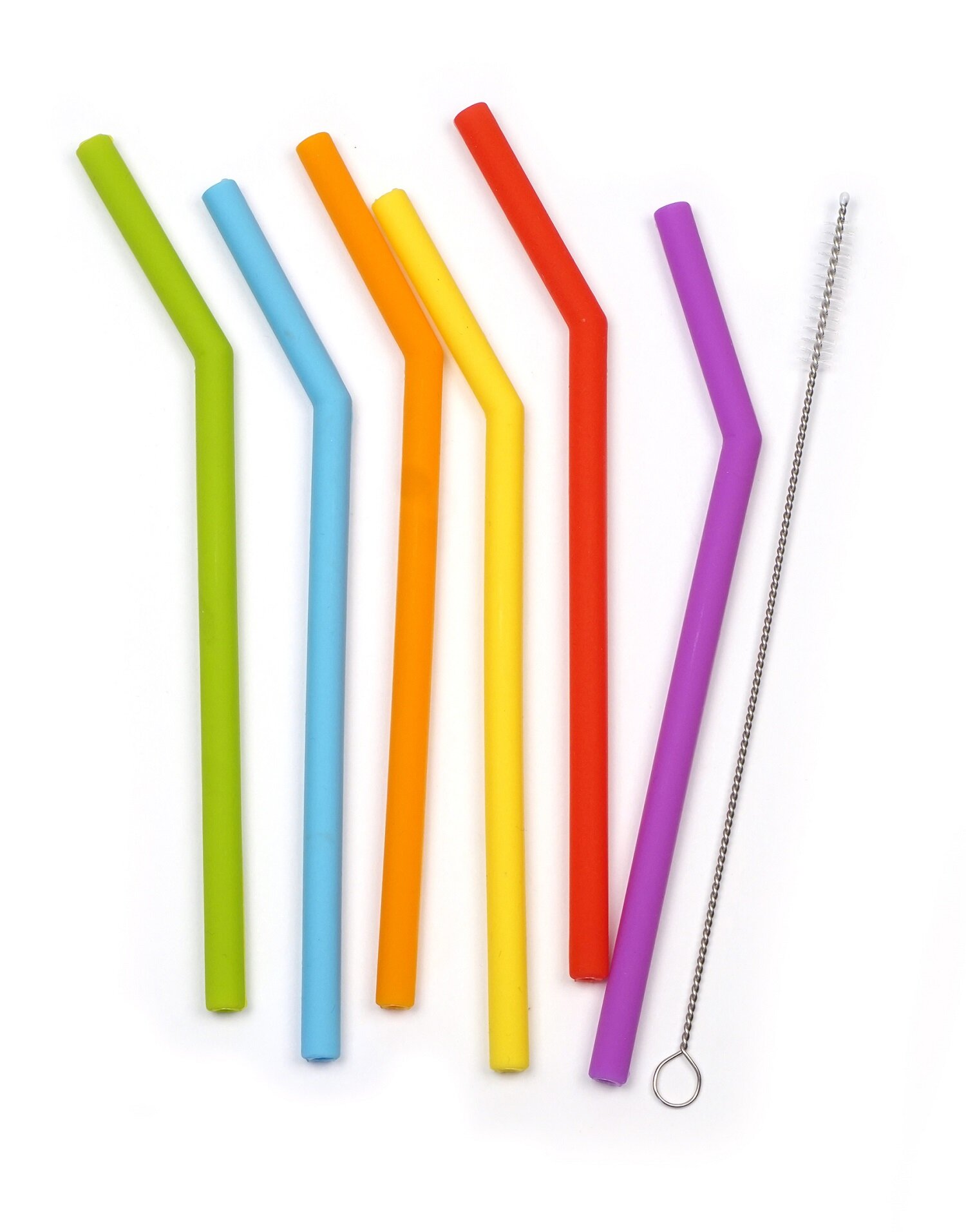 SHORT SILICONE STRAWS — Kiss the Cook Wimberley