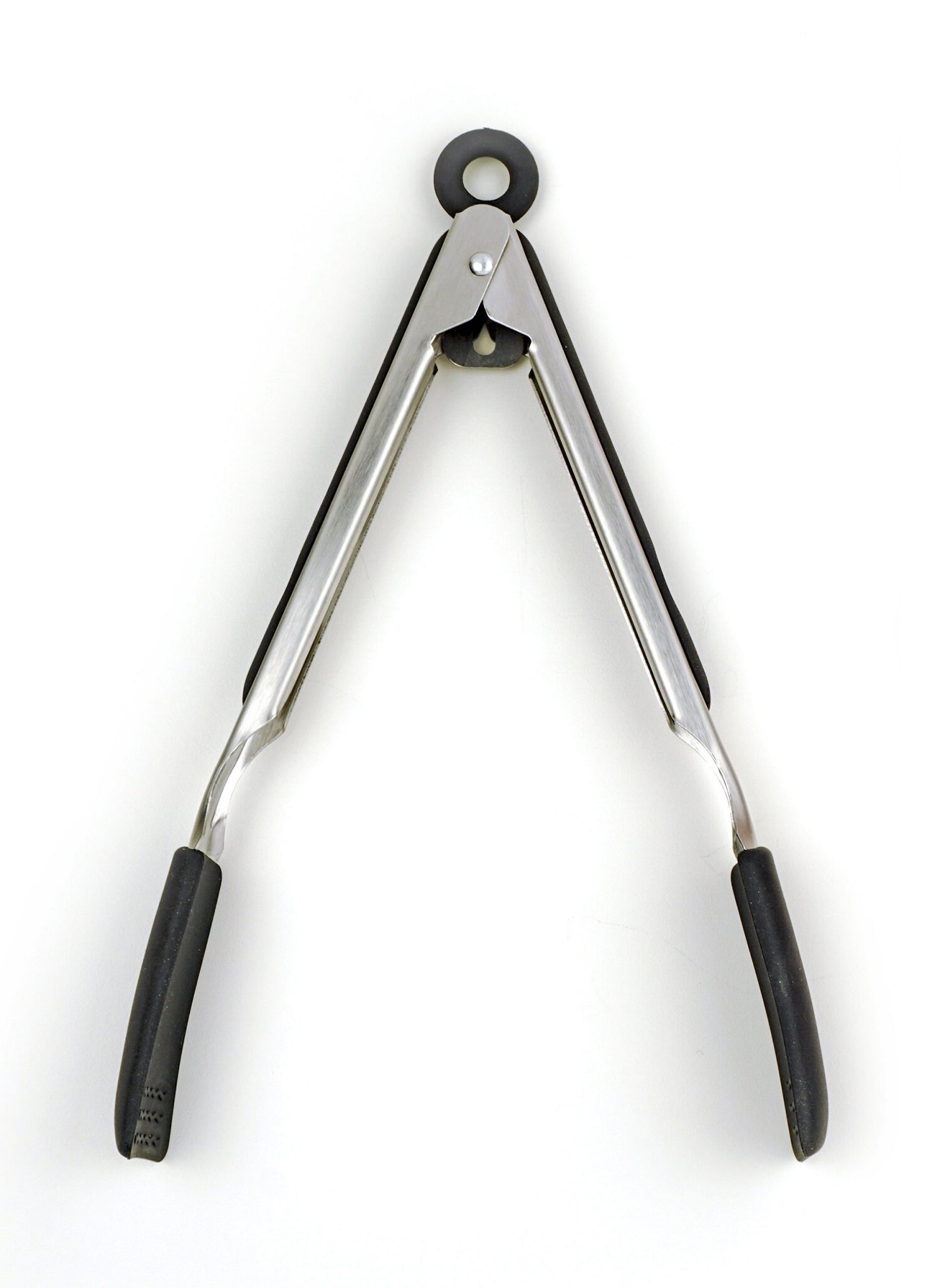 Kitchen Tongs, Silicone/Stainless Steel, 18 In.
