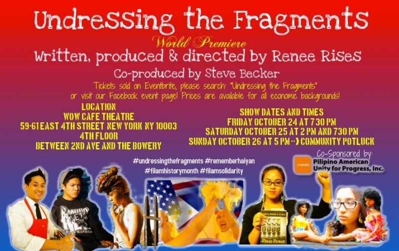 Undressing the Fragments Flyer