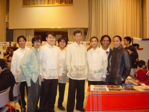 Involvement with the Hokkaido Association of Filipino Students.