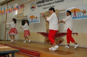 Philippine Independence Day celebrations hosted by Samahang Pilipino ng Hokkaido.