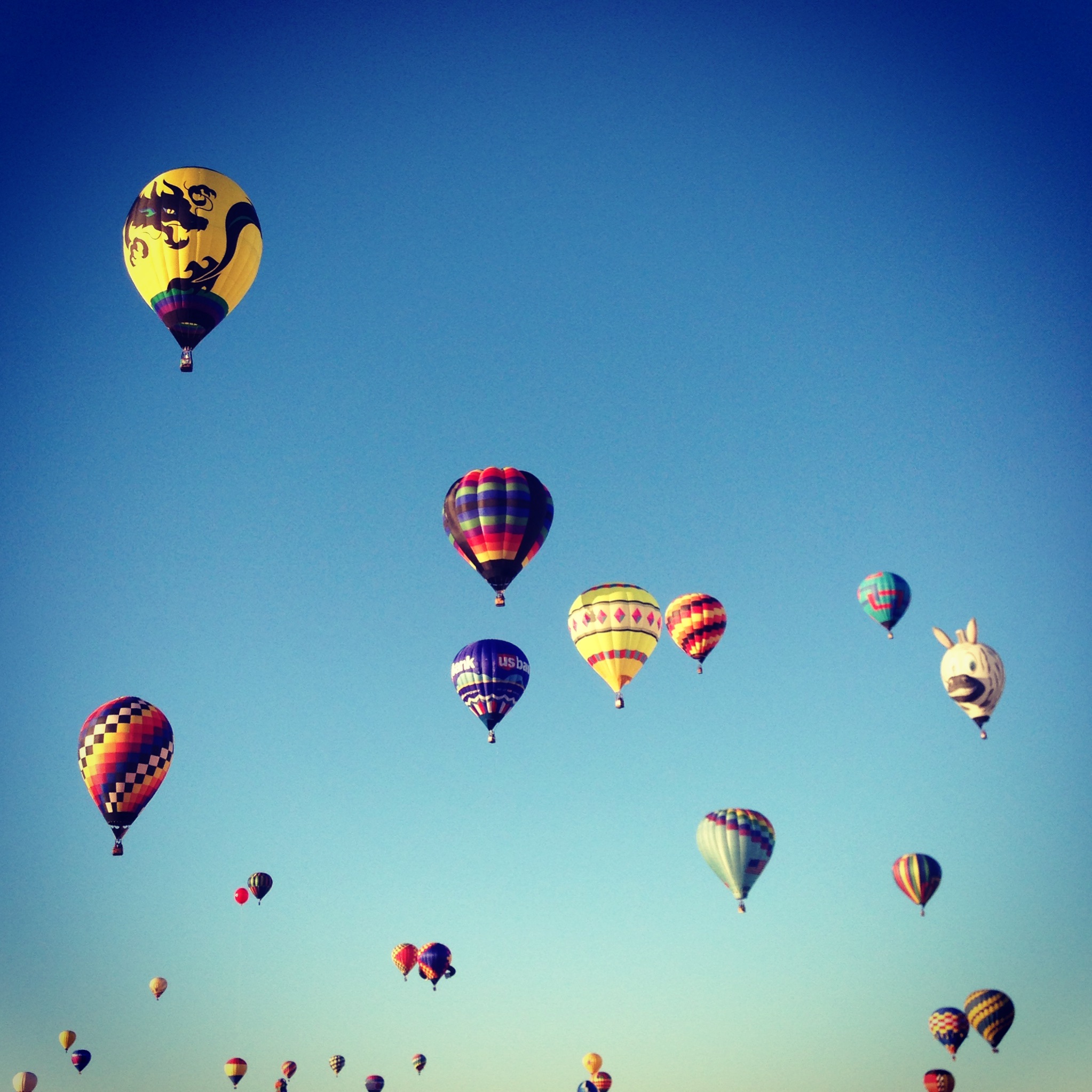 Since we're currently living in Albuquerque, we couldn't miss Balloon Fiesta. It didn't disappoint.