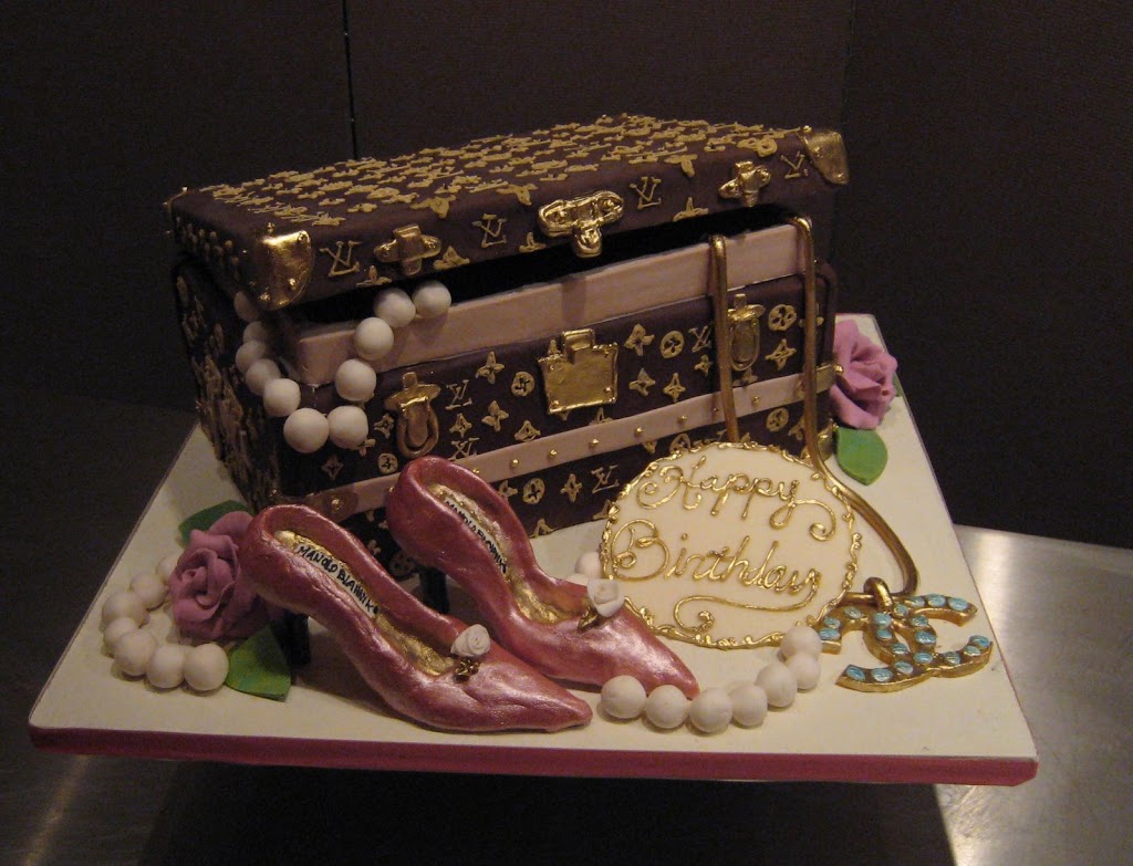 Louis Vuitton Cake  Louis vuitton cake, Cute birthday cakes