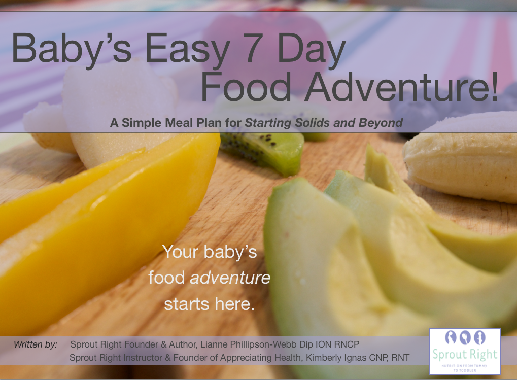 7-Day Meal Plan: Baby's Easy 7-Day Food Adventure
