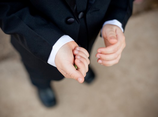 ring bearer with a cricket