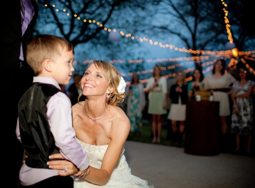 ring bearer and bride