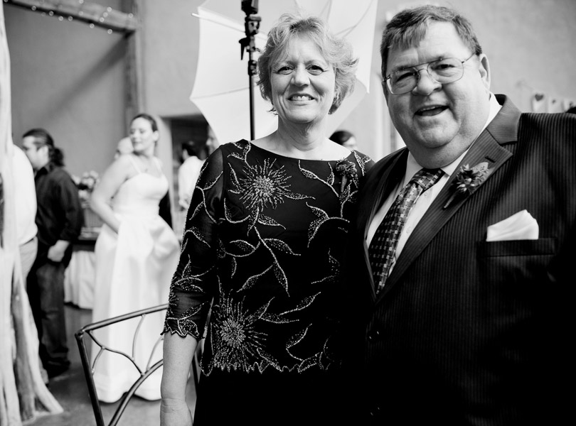 mother and father of the bride at barr mansion,