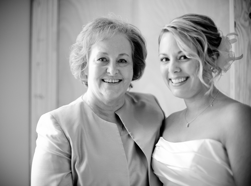 mother of the bride and bride, central texas wedding photography