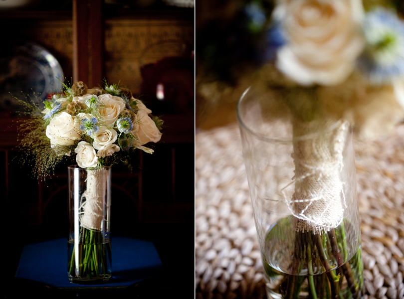 vase, Opalia flowers, roses