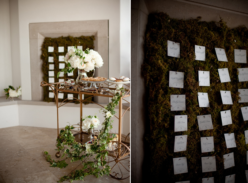 Austin Weddings, Camille Styles, The Byrd Collective, antiquaria vintage registry, custom guest area, moss
