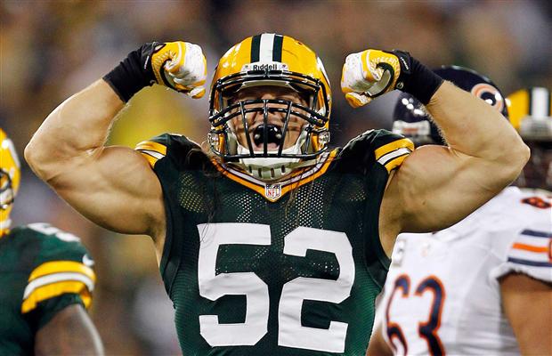 Clay Matthews did a lot of this the last time the Bears and Packers played...and guess who's back in the lineup this week.