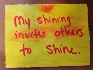 My Shining Invites Others to Shine