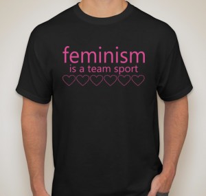 If you know a guy who will proudly wear this shirt-- we're placing a one-time order.