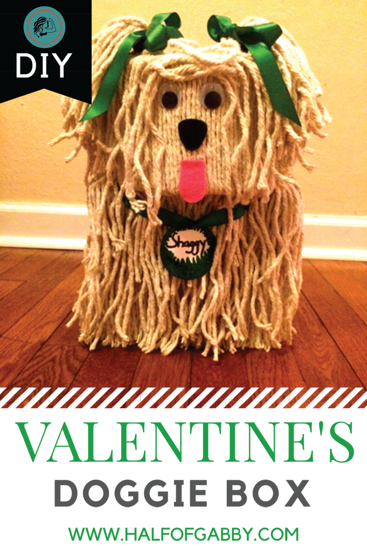 DOGGIE VALENTINE BOX: Printable Instructions Included! — Half of Gabby