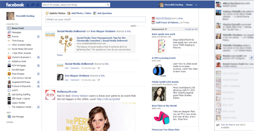 Facebook, Social Media Delivered, Facebook layout, social media