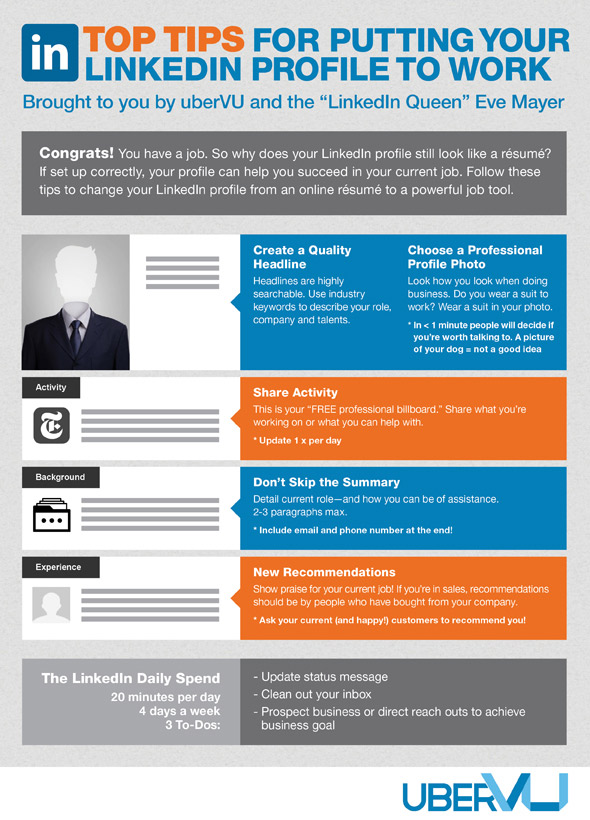 what-need-linkedin-even-not-looking-job-infographic