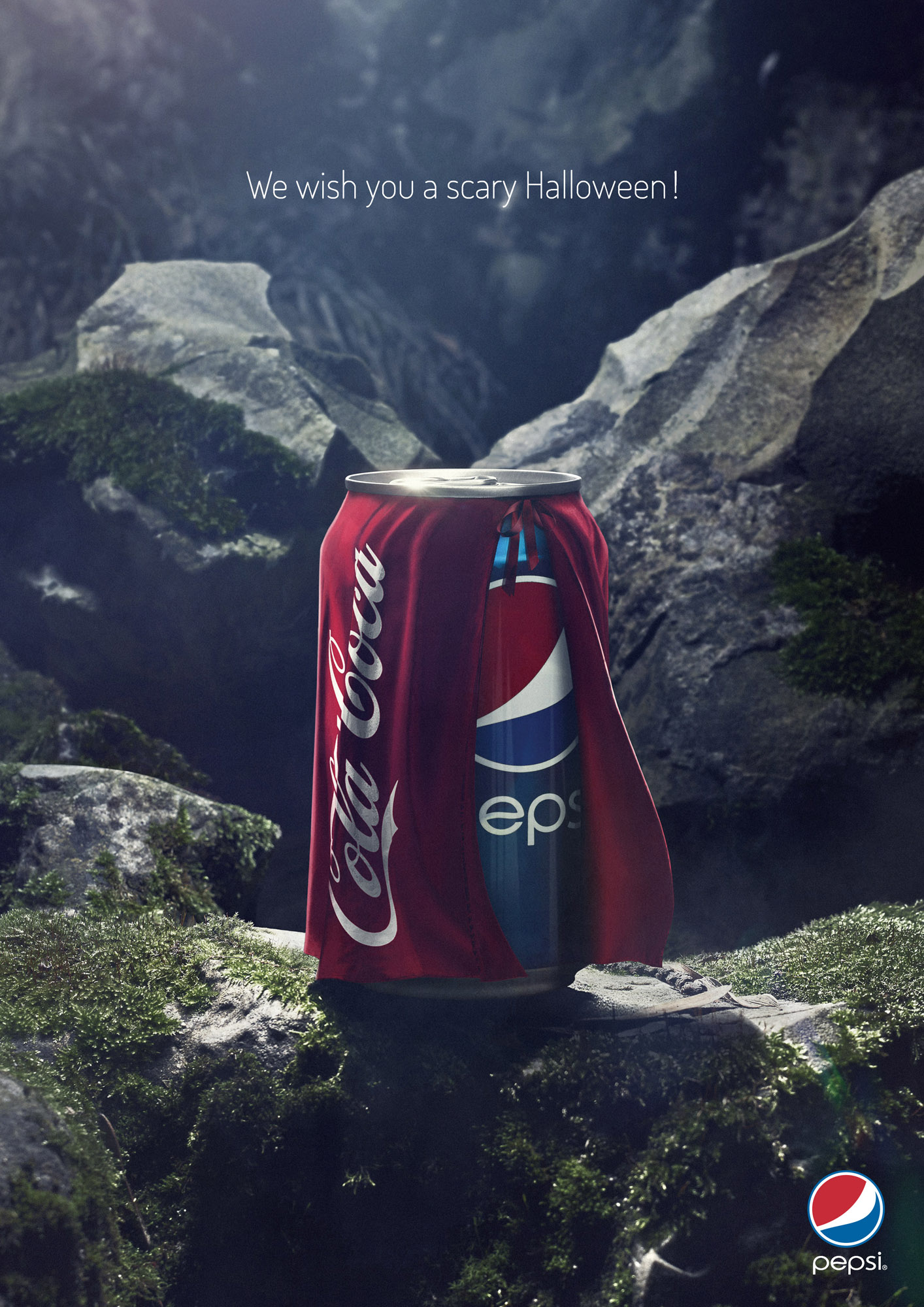 Pepsi Cola Halloween Ad