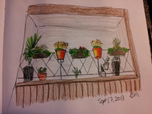 Balcony sketch