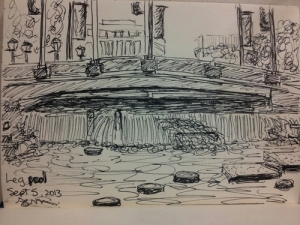 Fountains sketch